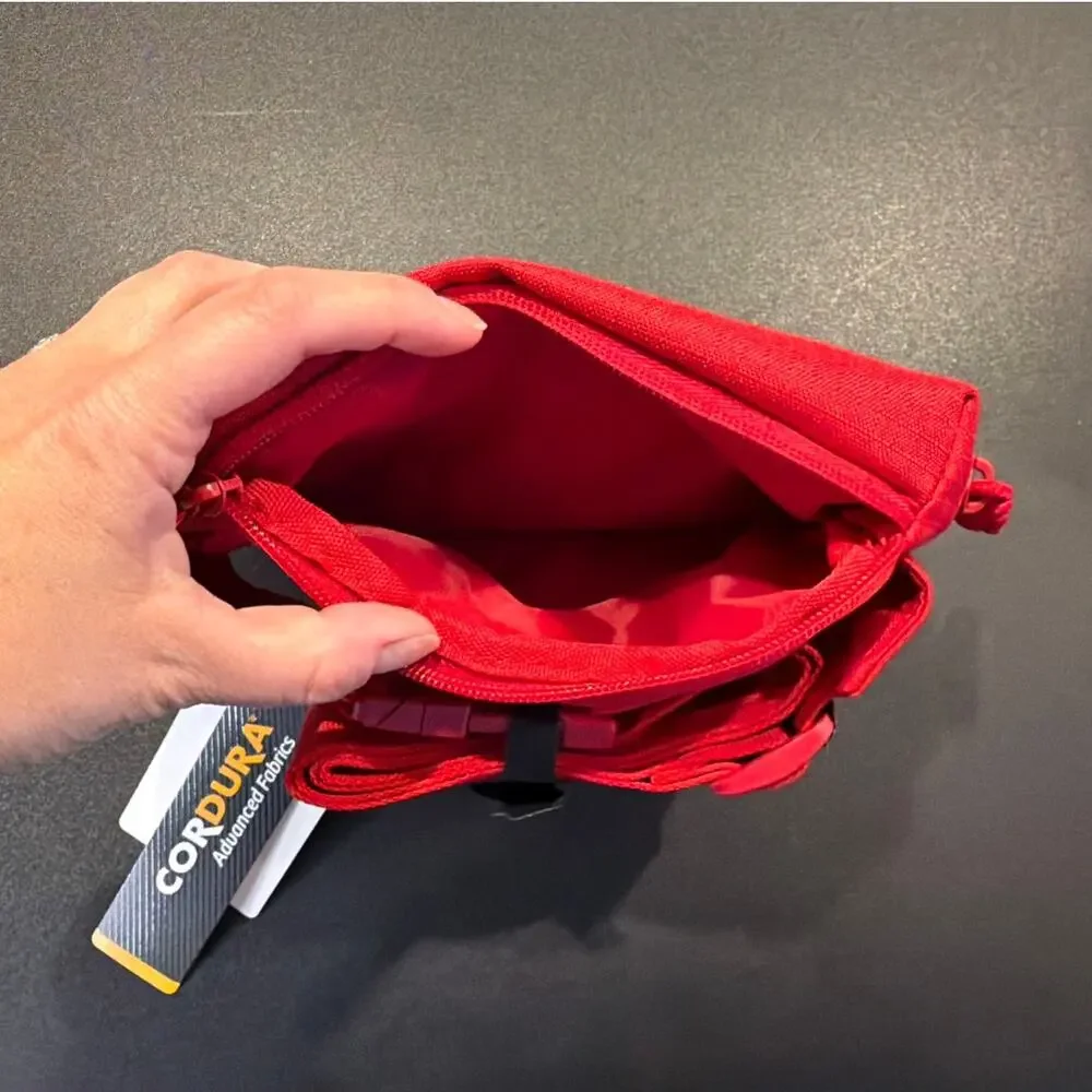 NWT Jordan Cordura Belt Bag / Crossbody Sling, Gym Red, One Size
